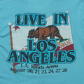 1985 Bruce Springsteen E Street Band Live In Los Angeles Shirt Detail