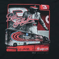 1990s Dale Earnhardt Jet Black Attack Shirt Detail