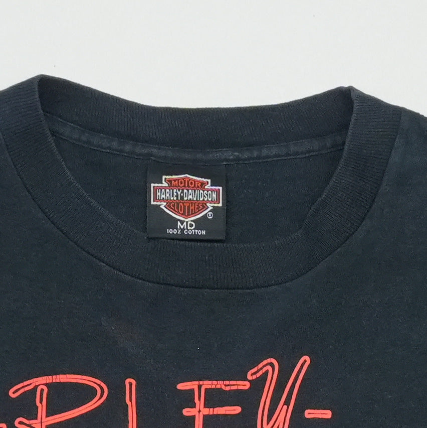 1992 Harley Davidson Pueblo Colorado Shirt Tag