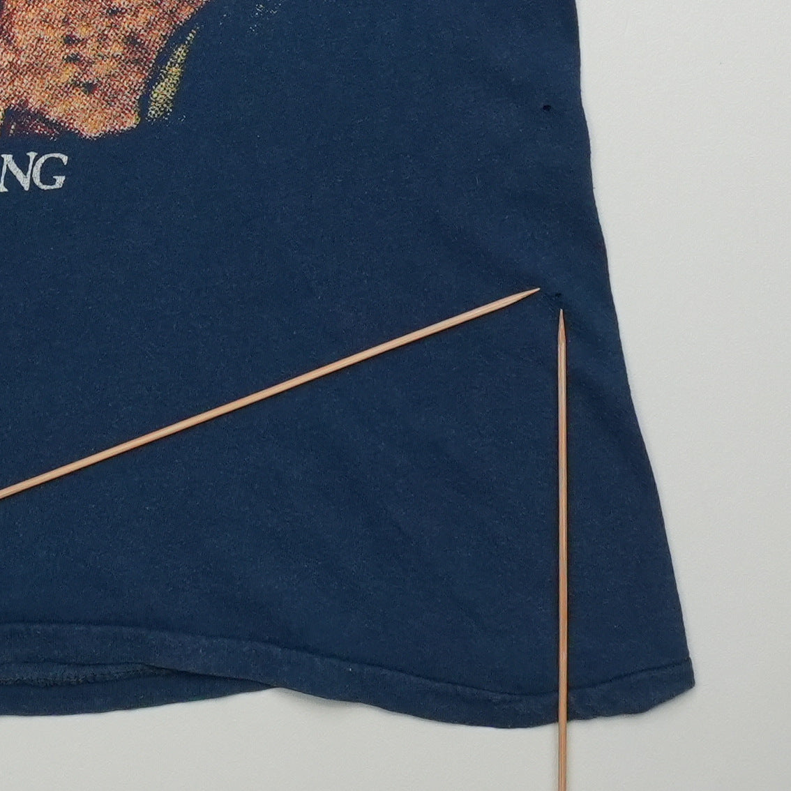 1981 Van Halen Fair Warning Tour Shirt Detail