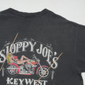 1990s Sloppy Joe's Key West Harley Davidson Shirt Back Detail 3