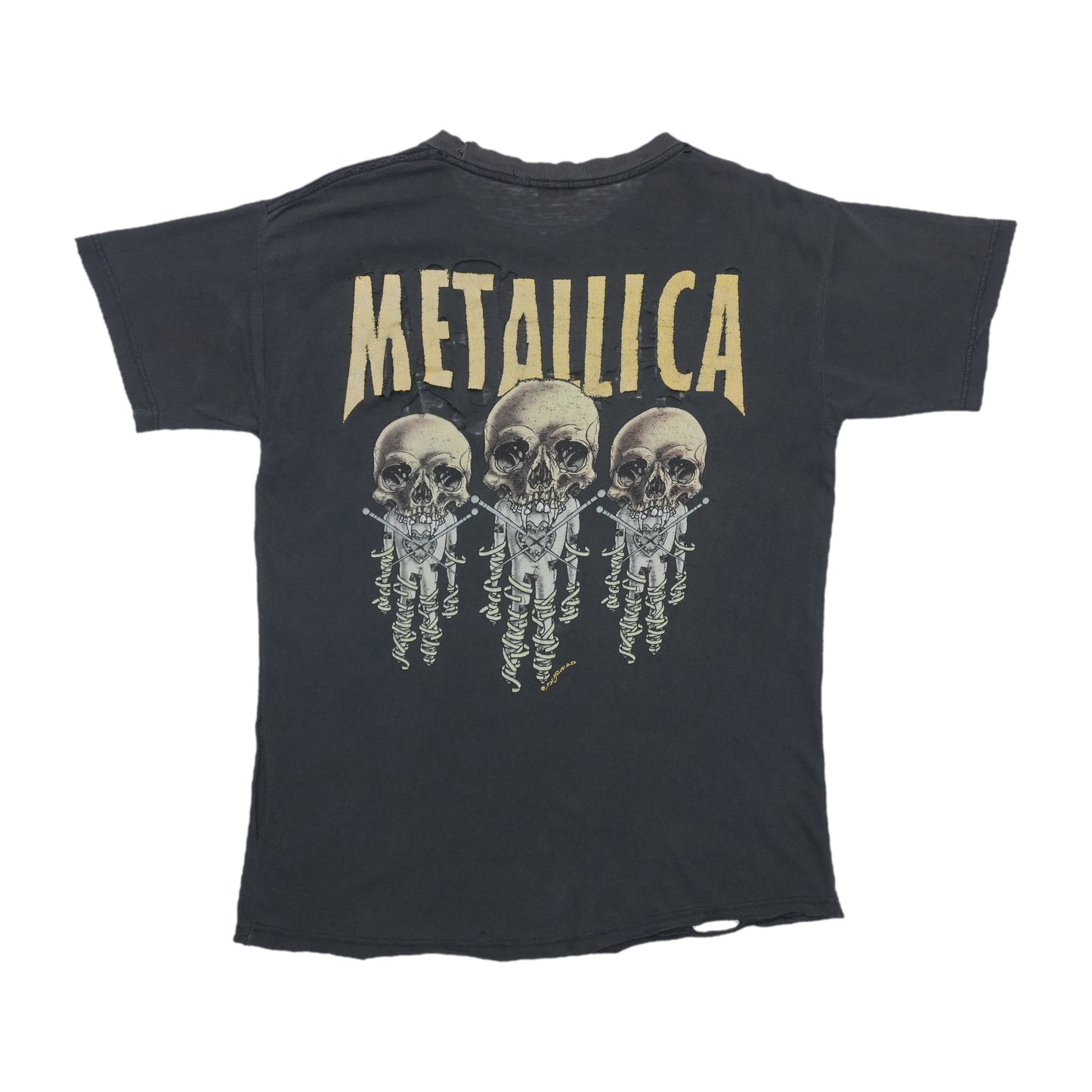 1990s Metallica Pushead Shirt Back