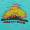 1983 Iron Maiden Purgatory World Piece Tour Sleeveless Shirt Detail