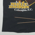 1988 Harley Davidson Columbia South Carolina Shirt Back Detail 1