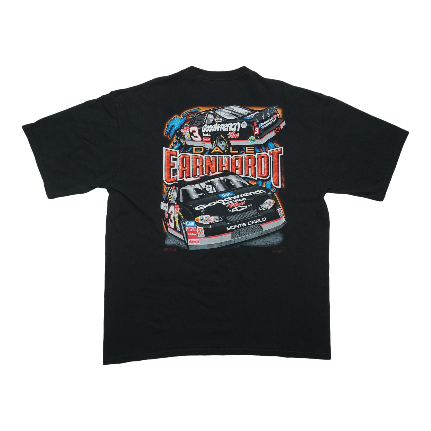 1990s Dale Earnhardt Intimidator Goodwrench Shirt Back