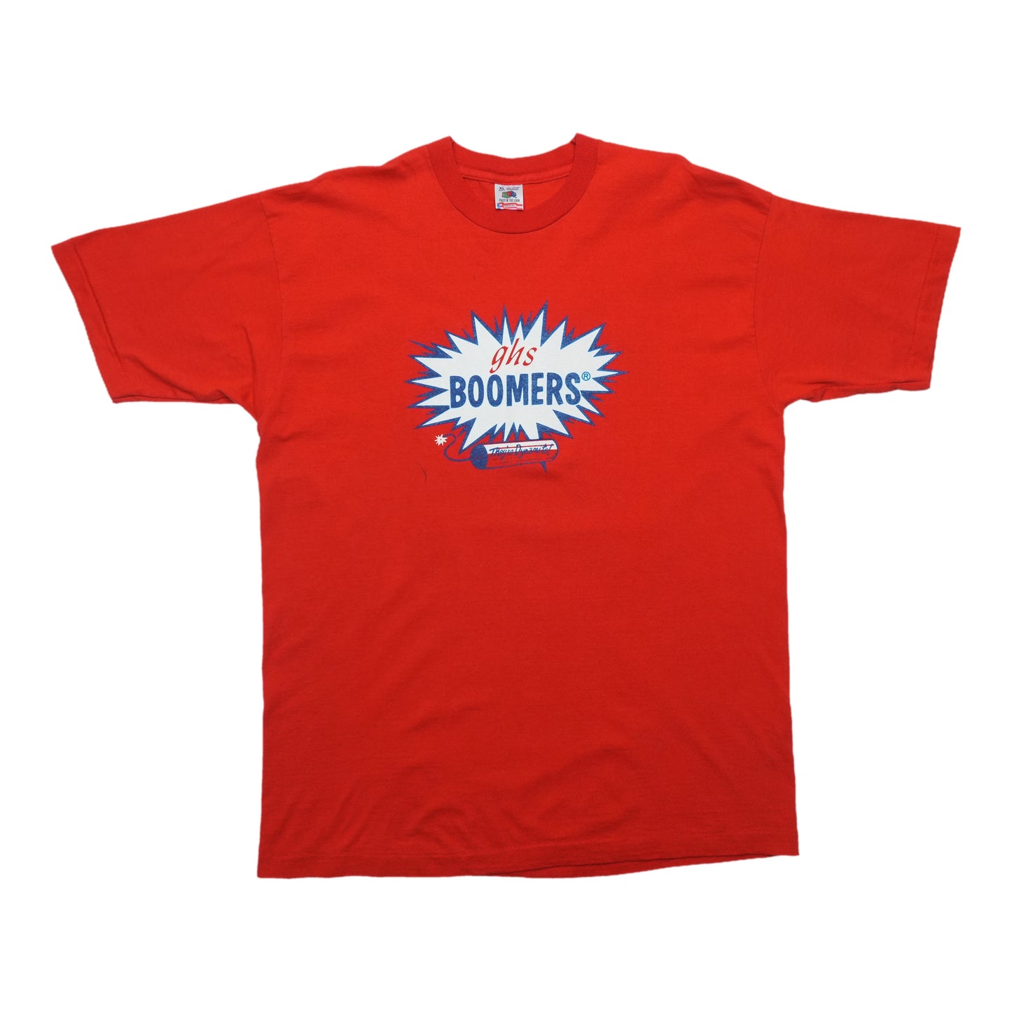 1990s GHS Boomers Guitar Strings Shirt Front
