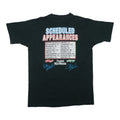 1998 Dale Earnhardt Jeff Gordon Kid And Champ Scheduled Appearances Shirt Back