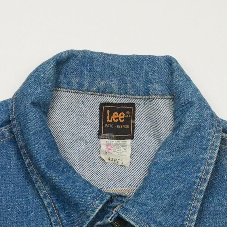 1988 Grateful Dead Patch Lee Denim Jacket Tag
