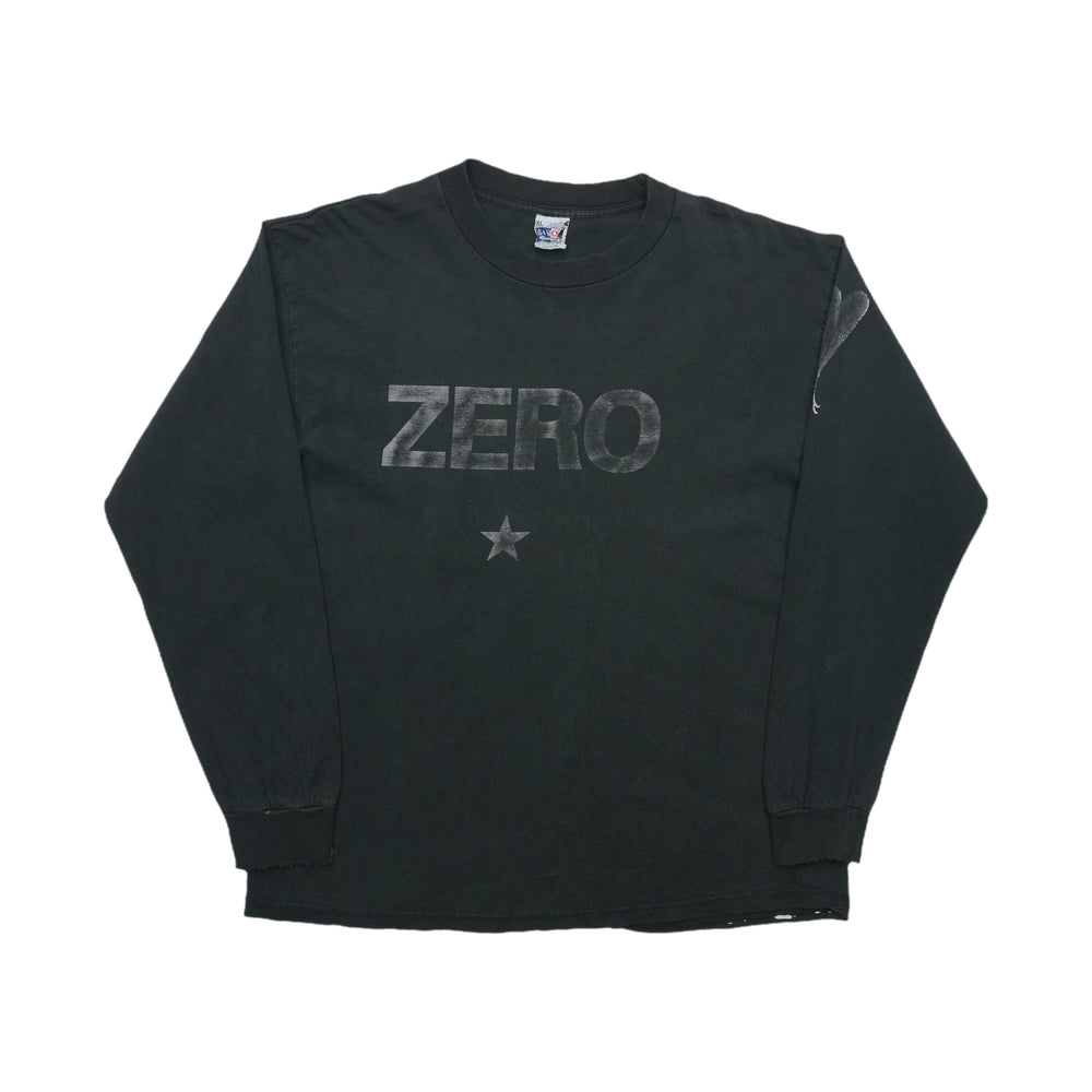 1990s Smashing Pumpkins Zero Long Sleeve Shirt Front