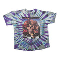 1990s Grateful Dead Skull and Roses Tie Dye Shirt Front