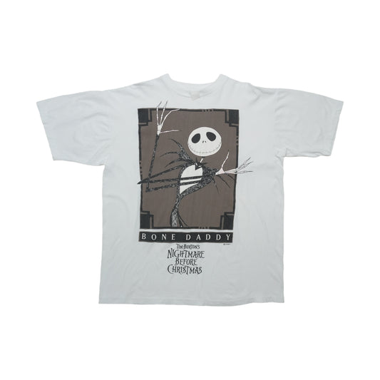 1990s Nightmare Before Christmas Bone Daddy Shirt Front