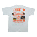 1999 Bruce Springsteen E Street Band E-United Tour Shirt Back