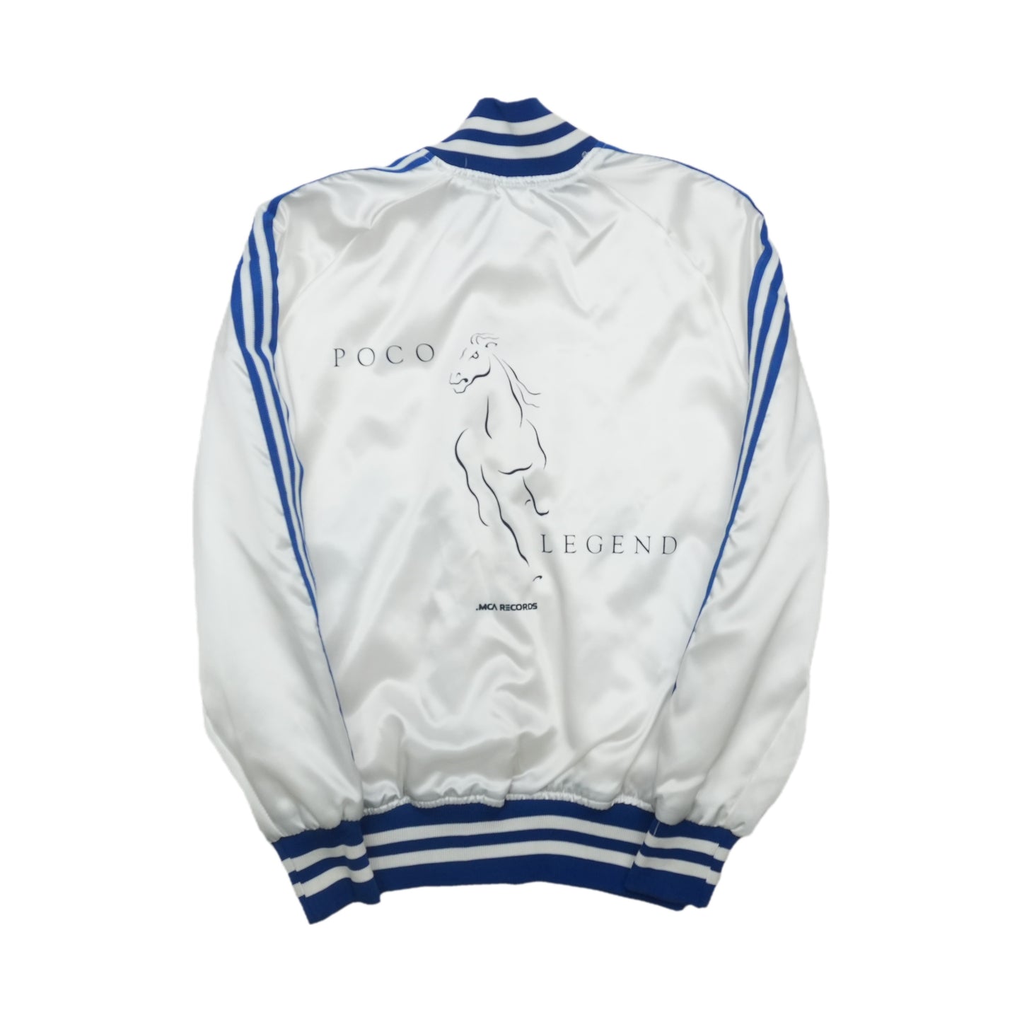 1978 Poco Legend MCA Records Satin Jacket Back