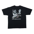1990s Dale Earnhardt Johnny Cash Man In Black Racing Cars Playing Guitars Shirt Back