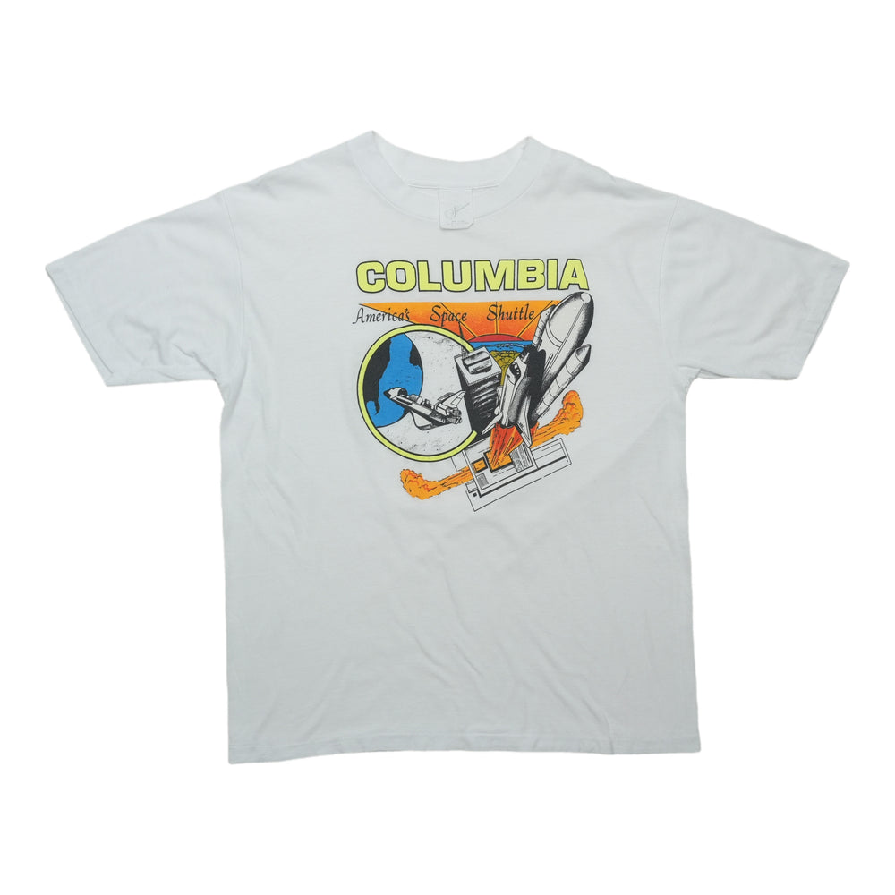 1980s Columbia America's Space Shuttle Shirt Front