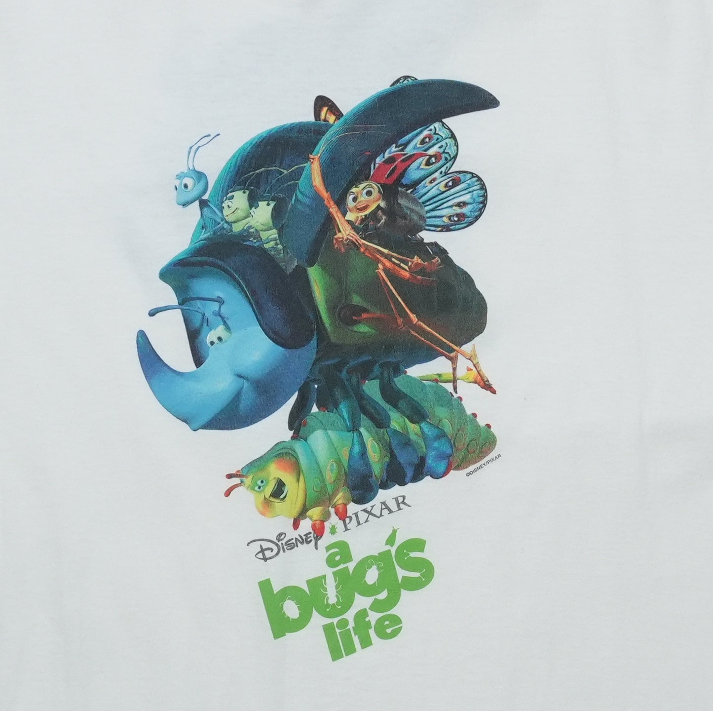 1998 A Bug's Life Disney Pixar Shirt Detail 1