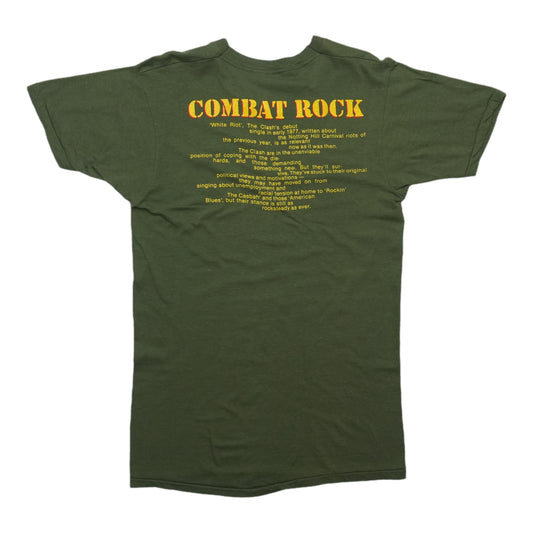 1982 The Clash Combat Rock Shirt Back