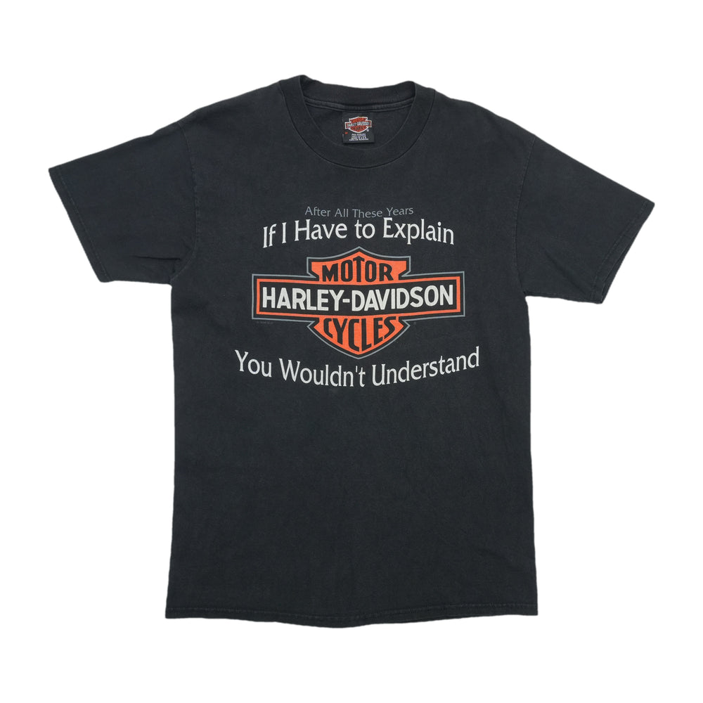1996 Harley Davidson Salem Oregon If I Have To Explain Shirt Front