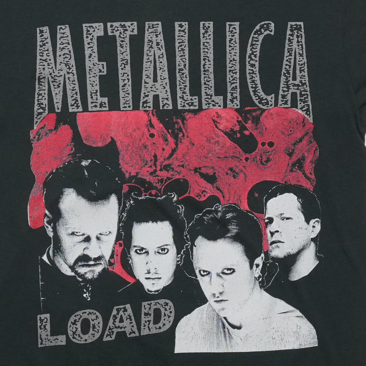 1997 Metallica Load American Tour Shirt Front Detail 1