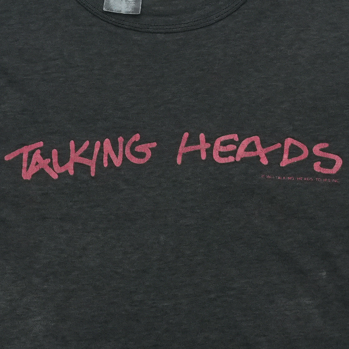 1983 Talking Heads Speaking In Tongues Sleeveless Shirt Detail