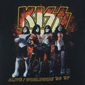 1996 KISS Alive Setting Orlando On Fire Concert Shirt Front Detail 1