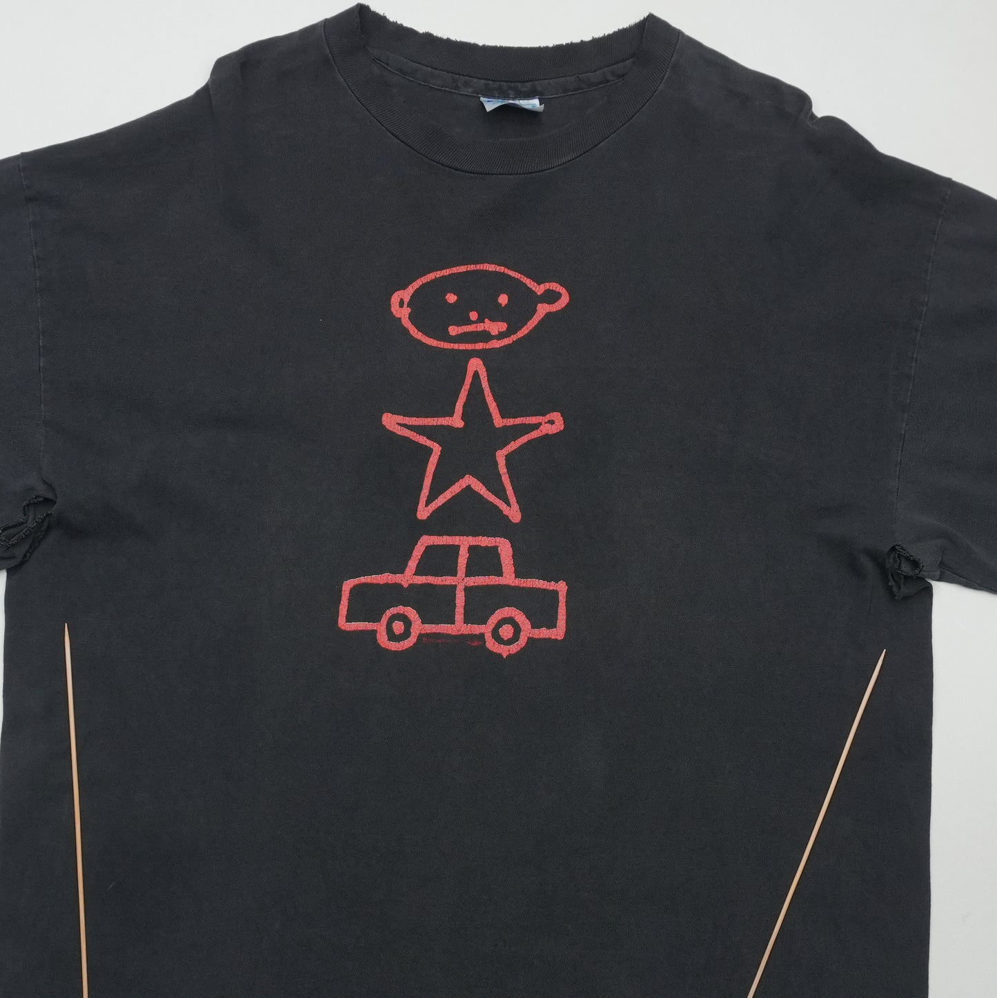 1991 U2 Achtung Baby Long Sleeve Shirt Front Detail 1