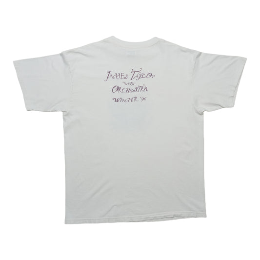1996 James Taylor With Orchestra Winter Tour Shirt Back