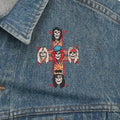 1990s Guns N' Roses Lee Denim Jacket Front Detail 1