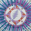 1995 Grateful Dead Steal Your Face Tie Dye Shirt Detail