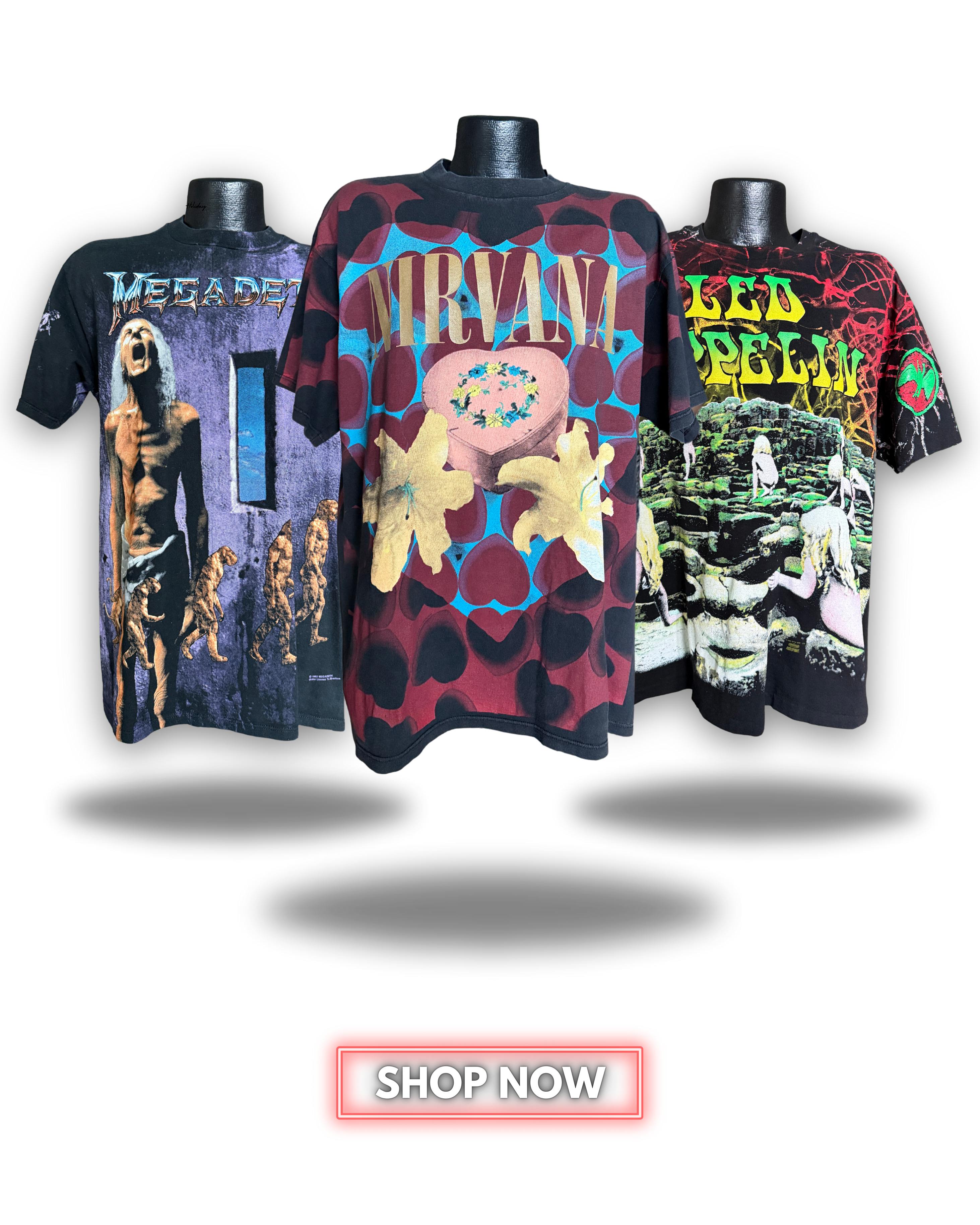 buy vintage band tees