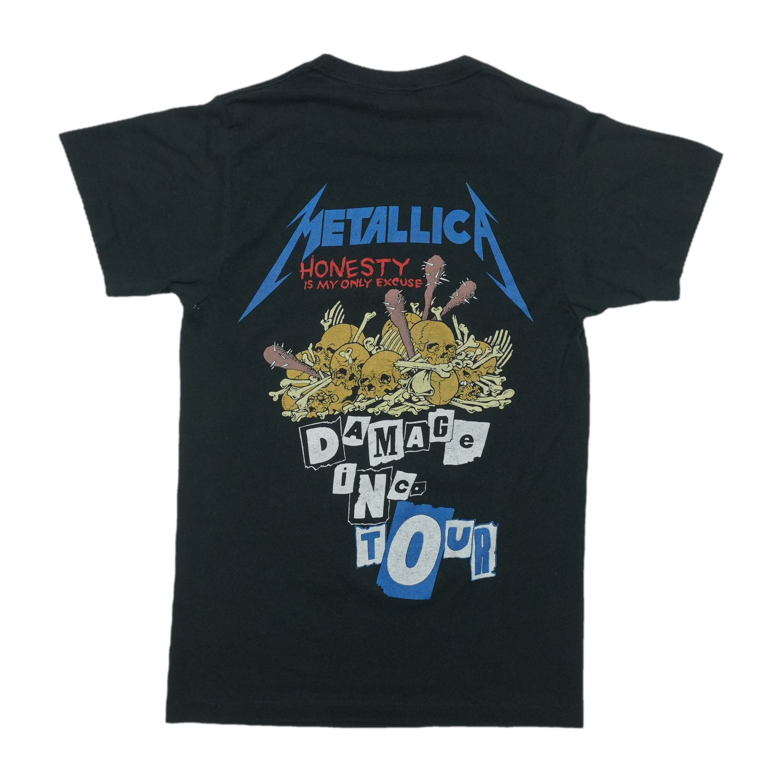 1986 Metallica Damage Inc Tour Shirt | WyCo Vintage