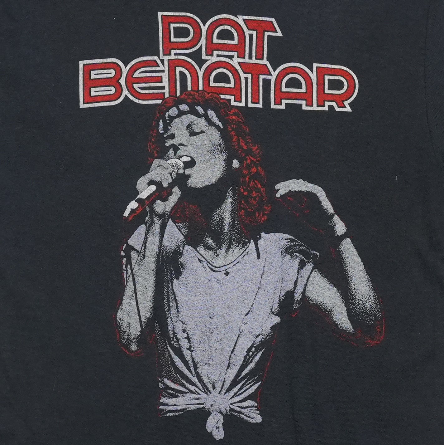 1981 Pat Benatar Lakeland Florida Shirt Front Detail 1