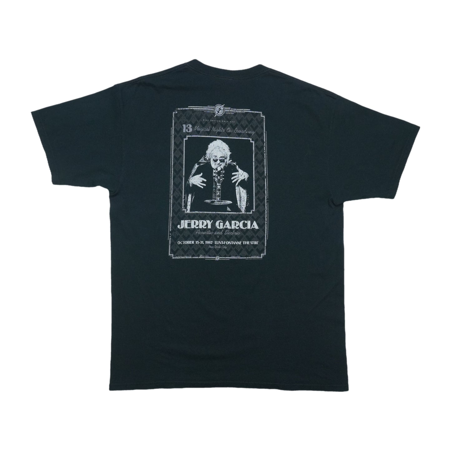2000s Bill Graham Presents Jerry Garcia Shirt Back