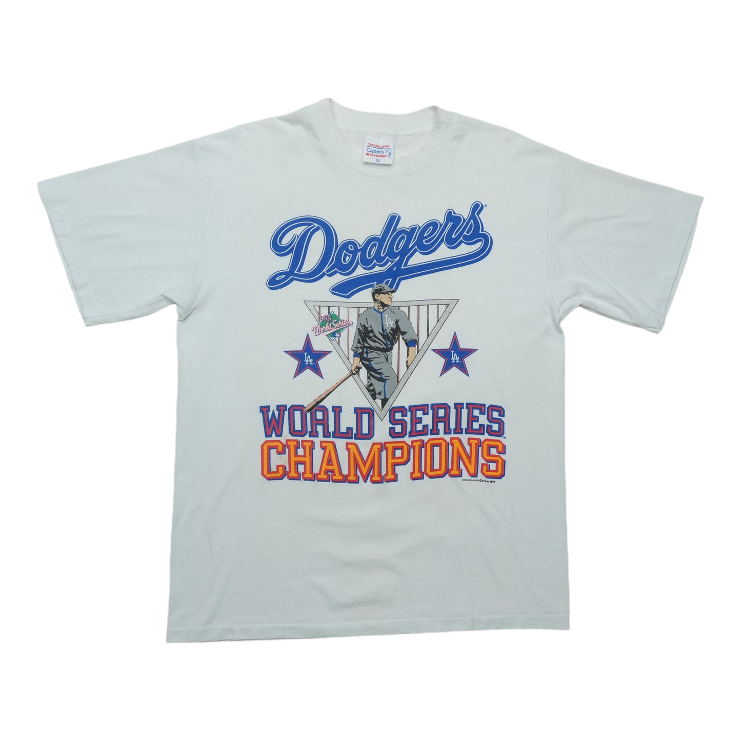 1988 LA Dodgers World Series Champions Shirt Front