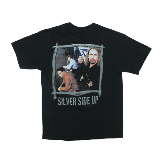 2001 Nickelback Silver Side Up Shirt Back