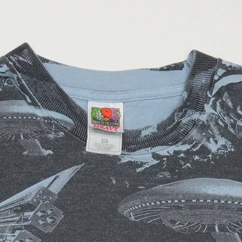 1997 Boston All Over Print Shirt Front Detail 1