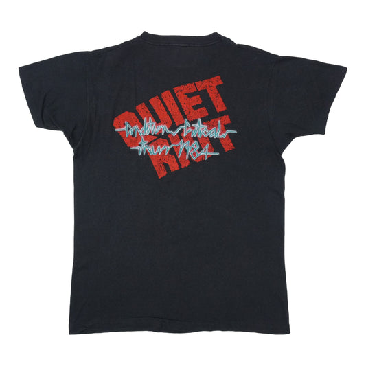 1984 Quiet Riot Condition Critical Tour Shirt Back