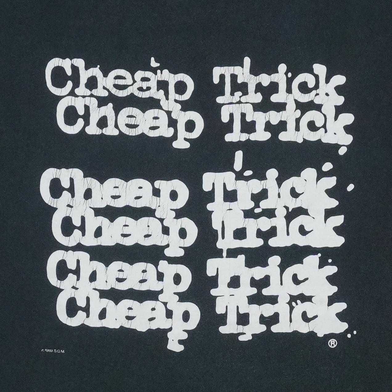 1989 Cheap Trick Shirt Front Graphic