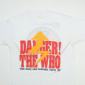 1989 The Who The Kids Are Alright Tour Shirt Detail 3