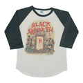 1981 Black Sabbath Mob Rules Tour Raglan Shirt Front