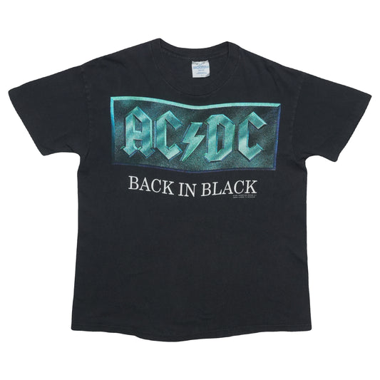 1990 ACDC Back in Black Tour Shirt