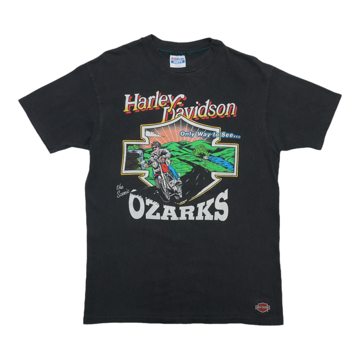 1990 Harley Davidson The Ozarks ShirtFront