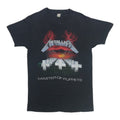 1986 Metallica Master Of Puppets Shirt Front
