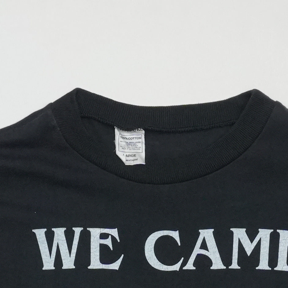 1986 Motley Crue European Tour Shirt Tag