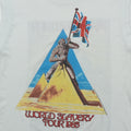 1985 Iron Maiden World Slavery Tour Shirt Detail 4