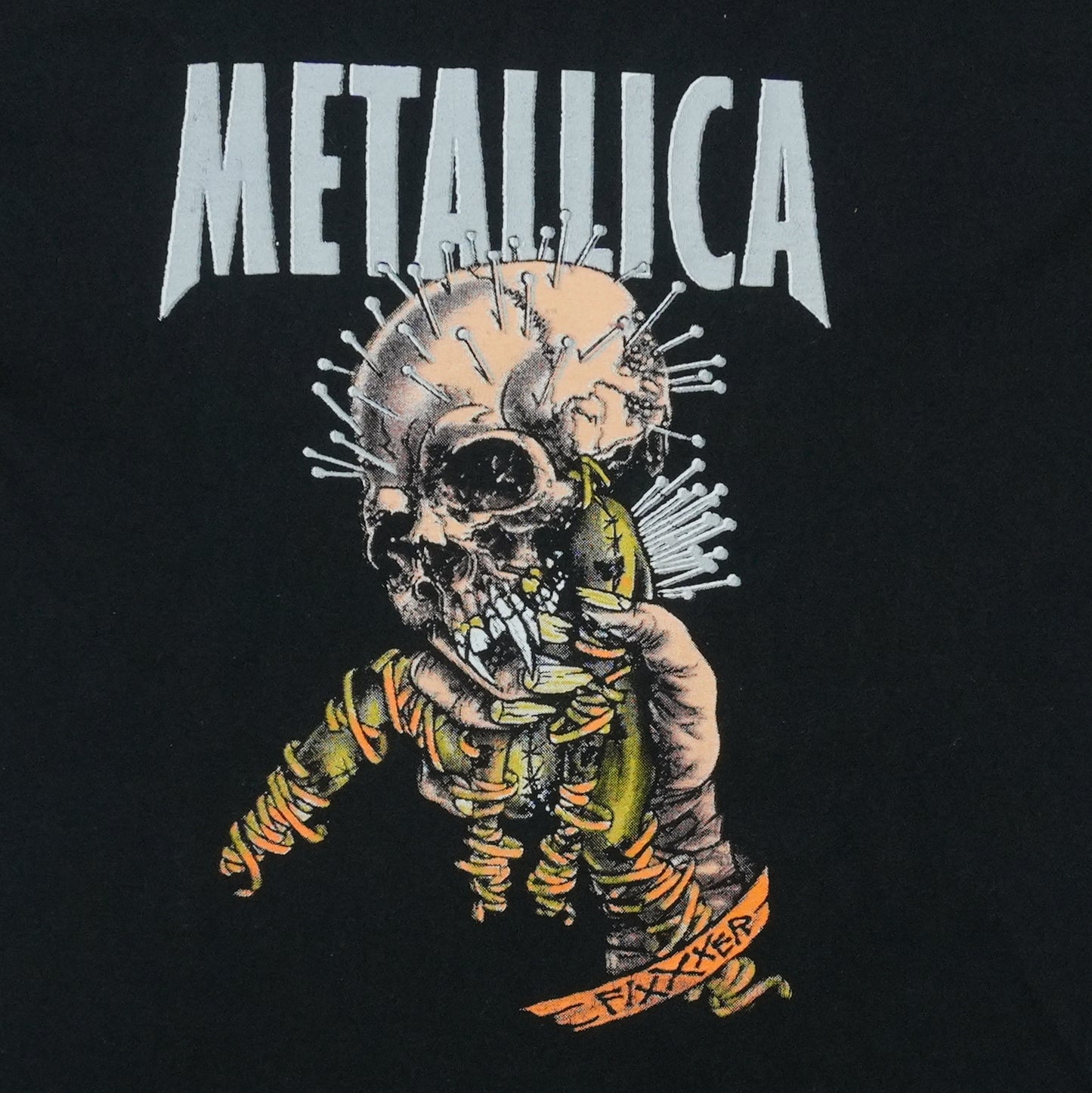 2000s Metallica Pushead Fixxxer Tour Shirt Detail 1