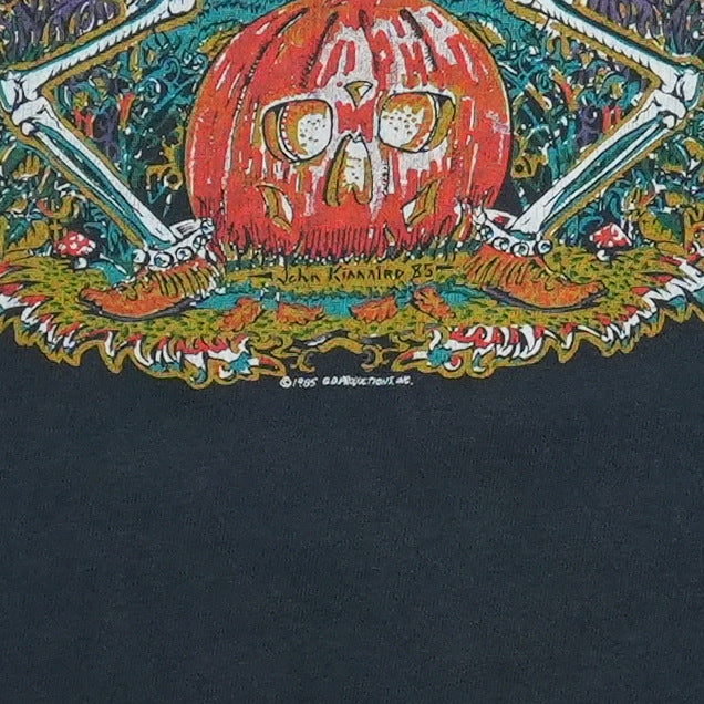 1985 Grateful Dead Fall Tour Shirt Front Detail 1