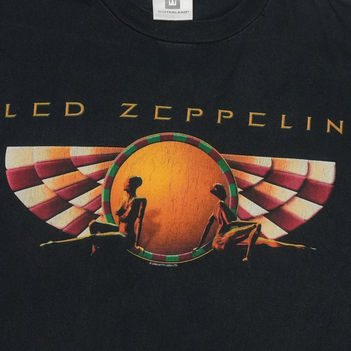2000 Led Zeppelin Shirt Front Detail 1