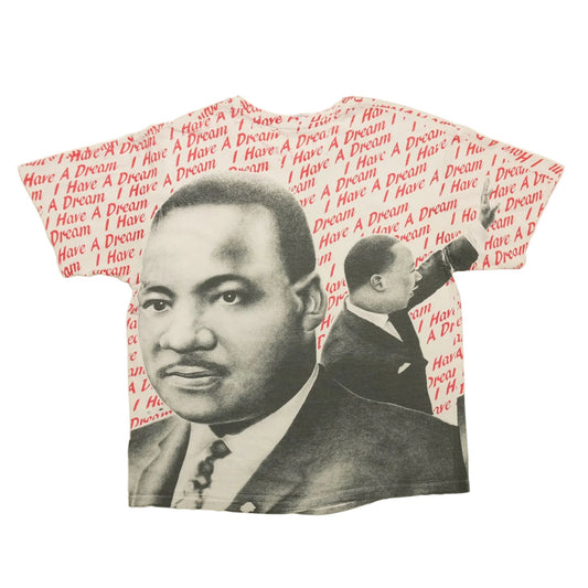 1990s Martin Luther King I Have A Dream All Over Print Shirt Back