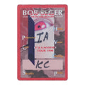 1996 Bob Seger & The Silver Bullet Band It's A Mystery Tour Backstage Pass - front